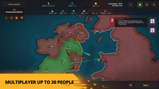 Screenshot Warnament Grand Strategy Mod APK