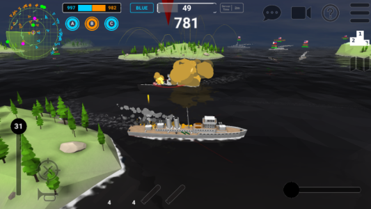 Screenshot Ships of Glory: Warship Battle Mod APK