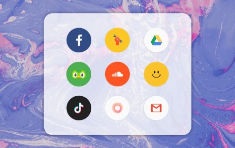 Screenshot Pure – Circle Icon Pack Mod APK