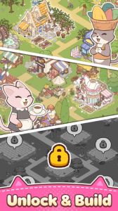 Screenshot Merge Cat Town Mod APK