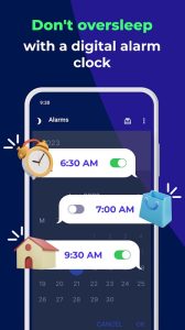 Screenshot Digital Alarm Clock Mod APK