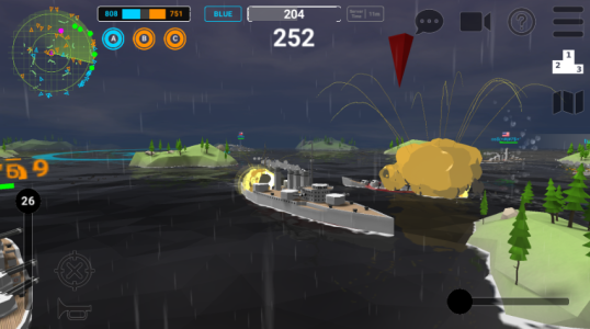 Screenshot Ships of Glory: Warship Battle Mod APK