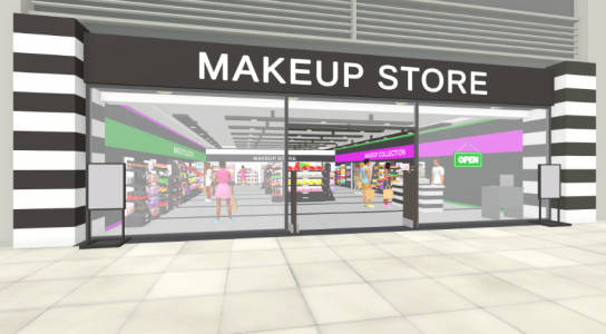 Screenshot Makeup Store Simulator Mod APK