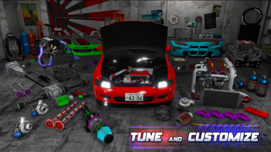 Screenshot Drag Sim 2: King of the Racing Mod APK
