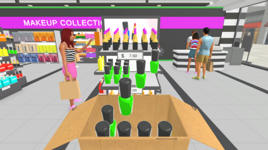 Screenshot Makeup Store Simulator Mod APK