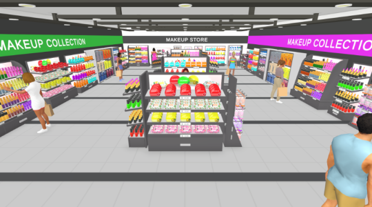 Screenshot Makeup Store Simulator Mod APK
