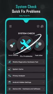Screenshot Geeky Tools Mod APK