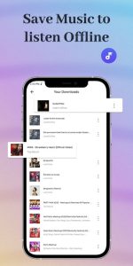Screenshot ViaMusic MP3 Music Player App Mod APK