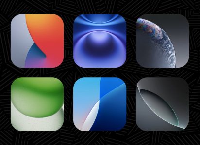 Screenshot iDarkOS 18 - Icon Pack Mod APK