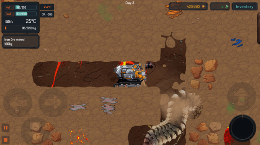 Screenshot Miner Depths Mod APK