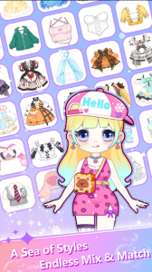 Screenshot Magical Girls: Dress Up Game Mod APK