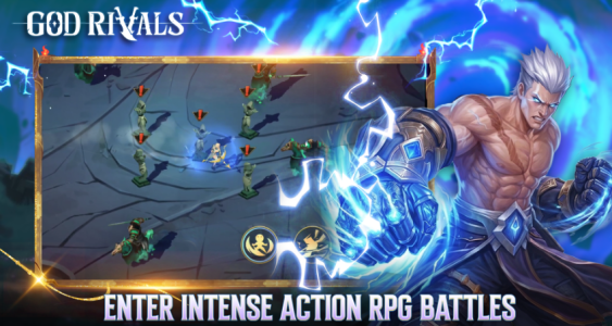 Screenshot God Rivals: RPG Roguelike Mod APK