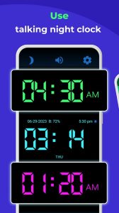 Screenshot Digital Alarm Clock Mod APK