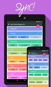 Screenshot Super Simple Shopping List Mod APK