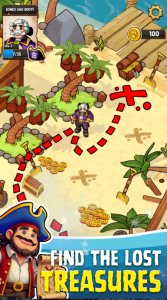 Screenshot The Lost Pirate: Treasure Hunt Mod APK