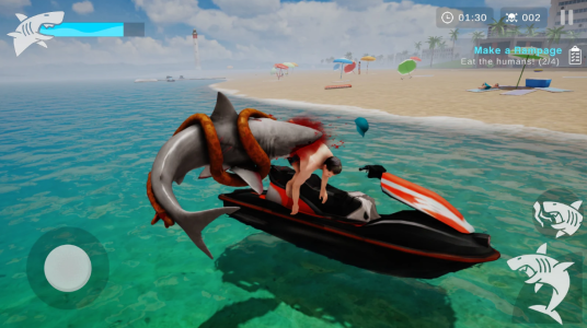 Screenshot Shark Ravage: Shark Simulator Mod APK