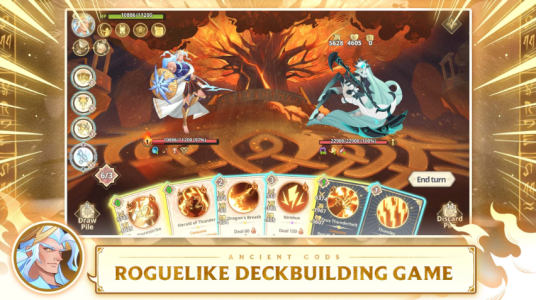 Screenshot Ancient Gods Card Battle RPG Mod APK