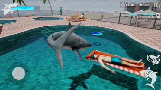 Screenshot Shark Ravage: Shark Simulator Mod APK