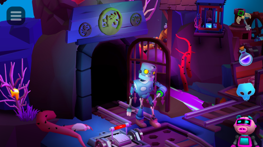 Screenshot Tiny Robots: Portal Escape Mod APK