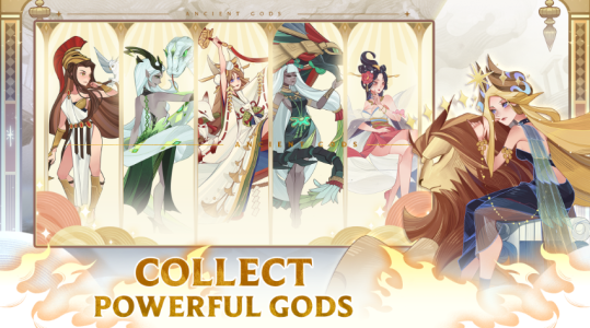 Screenshot Ancient Gods Card Battle RPG Mod APK