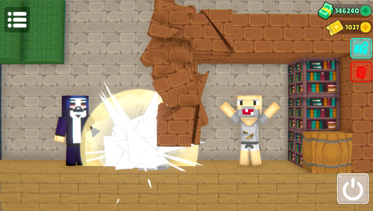 Screenshot Noob Sandbox 3D: Action World Mod APK