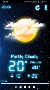 Screenshot Weather Neon Mod APK