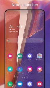 Screenshot Note Launcher Mod APK