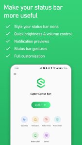 Screenshot Super Status Bar Mod APK