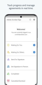 Screenshot Adobe Acrobat Sign Mod APK