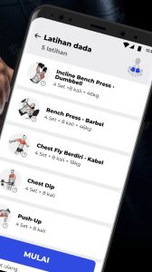 Screenshot Gym Workout Tracker Mod APK