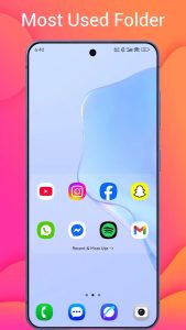 Screenshot One S26 Launcher Mod APK