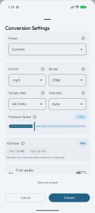 Screenshot Convertit Pro Mod APK