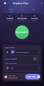 Screenshot Psiphon Tunnel Plus Mod APK