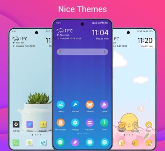 Screenshot One S26 Launcher Mod APK