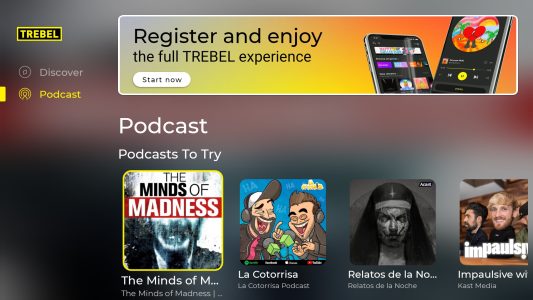 Screenshot TREBEL Music Mod APK
