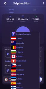 Screenshot Psiphon Tunnel Plus Mod APK