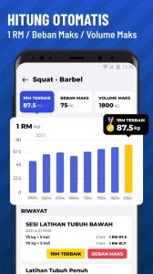 Screenshot Gym Workout Tracker Mod APK