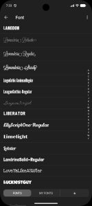 Screenshot Phonto Mod APK