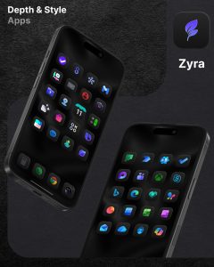 Screenshot Zyra Icon Pack & Widgets Mod APK