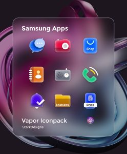 Screenshot Vapor IconPack Mod APK