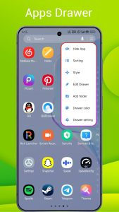Screenshot One S26 Launcher Mod APK