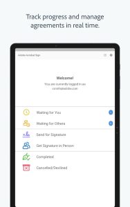 Screenshot Adobe Acrobat Sign Mod APK
