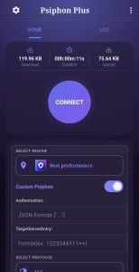 Screenshot Psiphon Tunnel Plus Mod APK