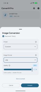 Screenshot Convertit Pro Mod APK