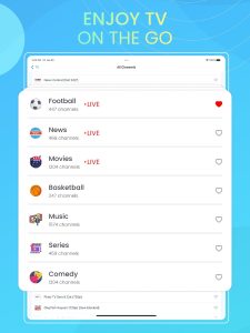 Screenshot IPTV Smart Player Mod APK