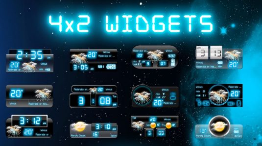 Screenshot Weather Neon Mod APK
