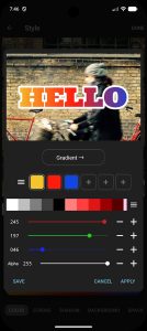 Screenshot Phonto Mod APK