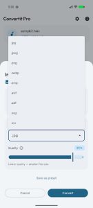 Screenshot Convertit Pro Mod APK