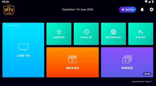 Screenshot Reel IPTV Player Mod APK