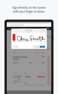 Screenshot Adobe Acrobat Sign Mod APK